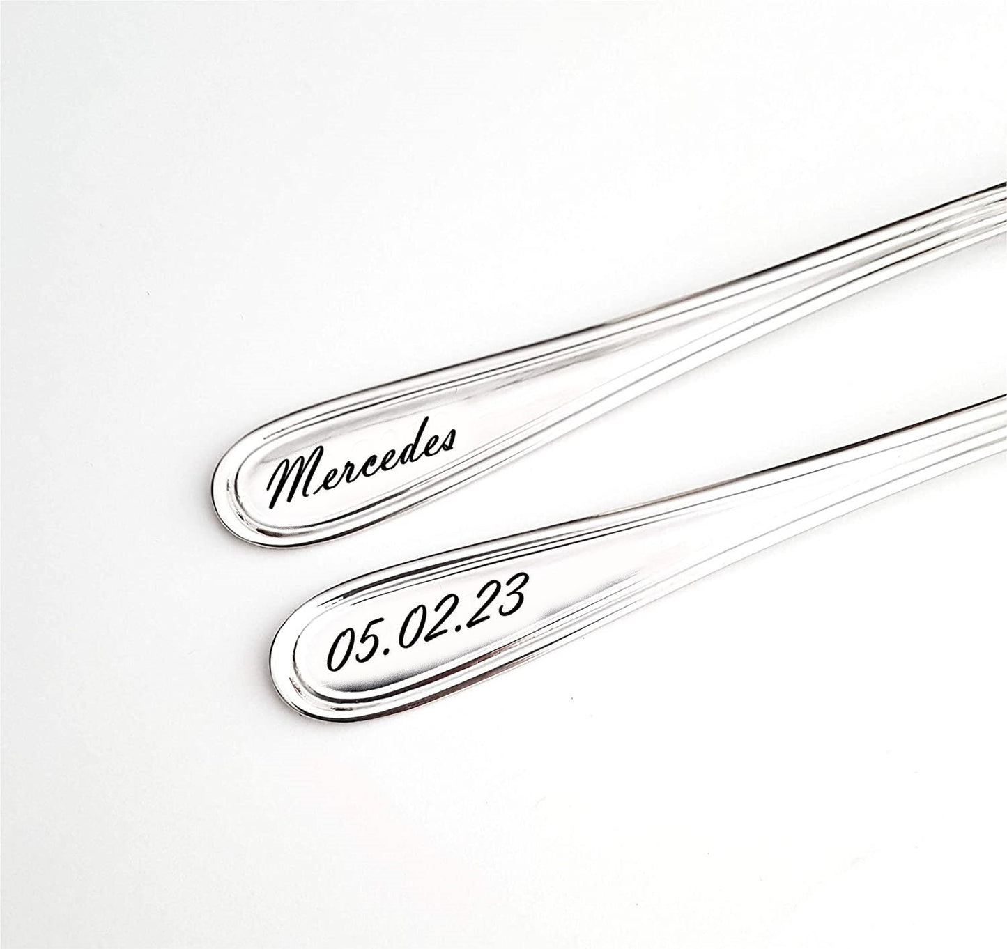 Personalized Silverware Spoon Valentine's Gifts, Custom Spoon, Custom Engraved Birthday Gift, Personalised Valentines Gift, Engraved Spoon