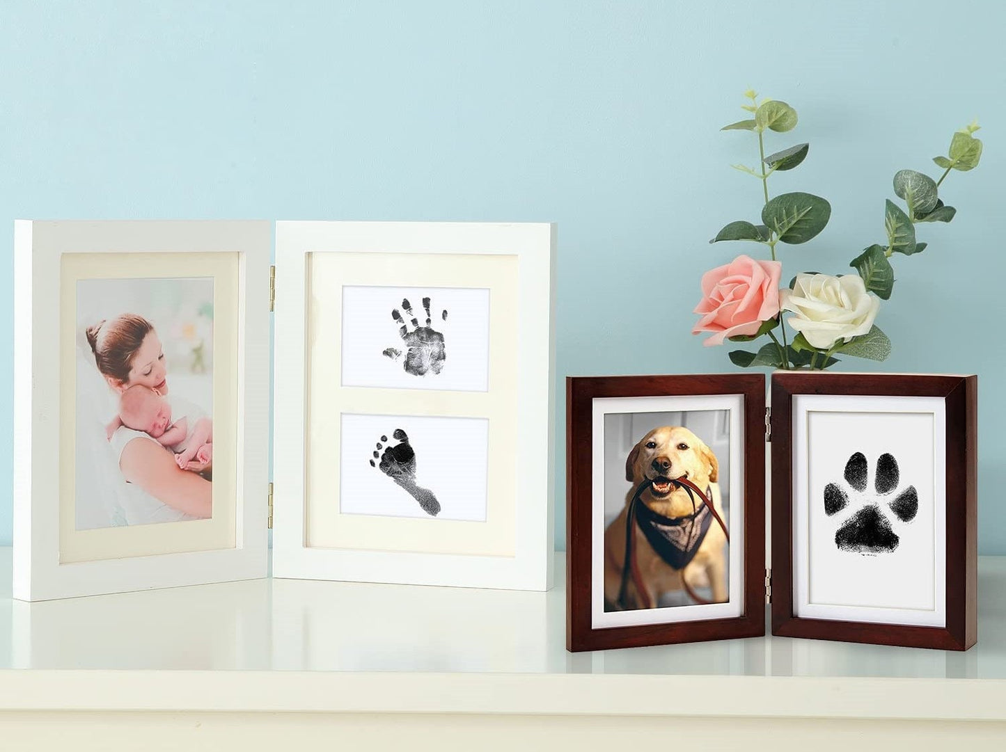 Custom Pet Paw Print Image Rendering And Print Image Transfer Pad, Paw Print Editing & Personalized Memorial Rendering For Your Beloved Pet