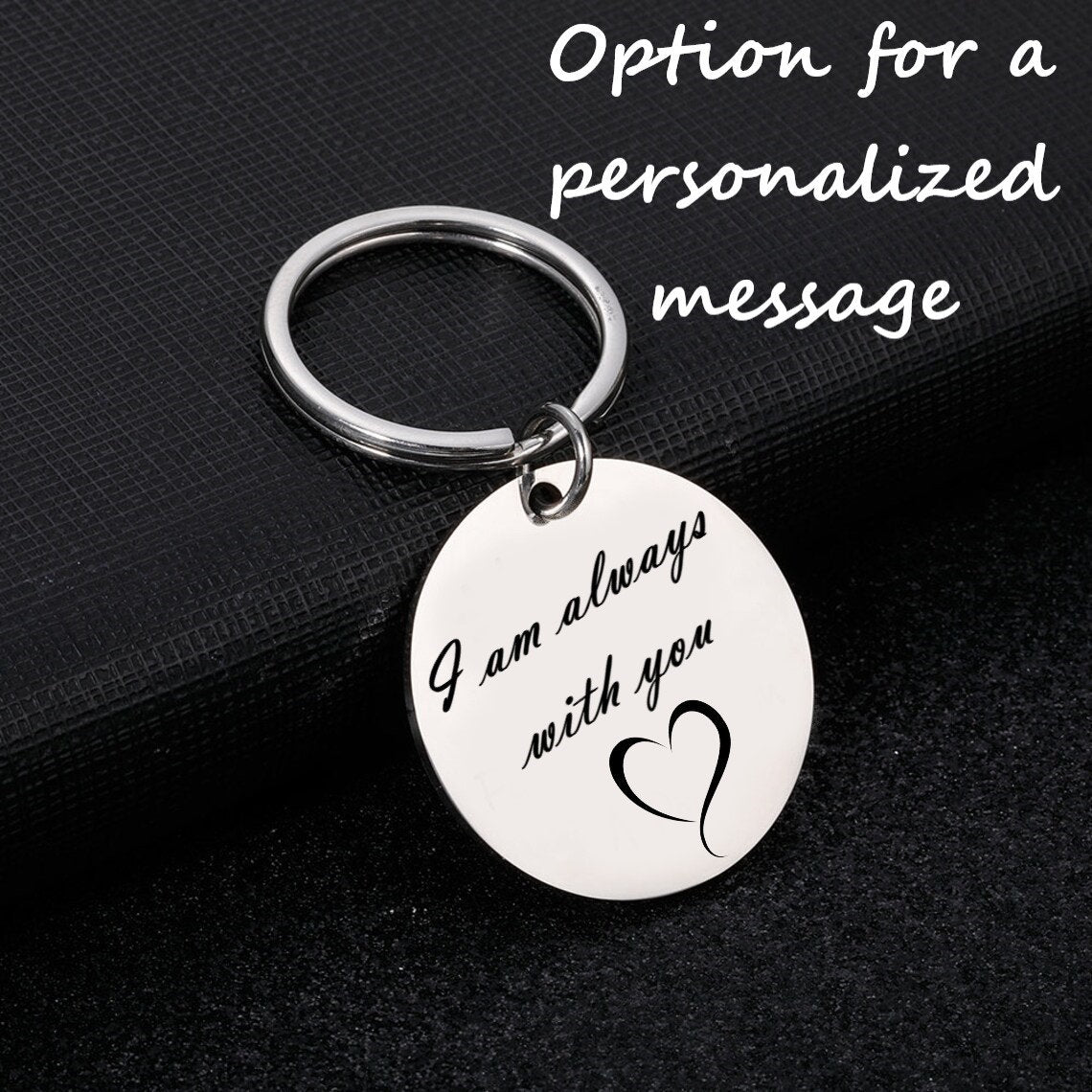Personalized Birth Flower Keychain With Engraved Name For Valentine Gift | Custom Birth Month Flower Keychains With Personalized Message