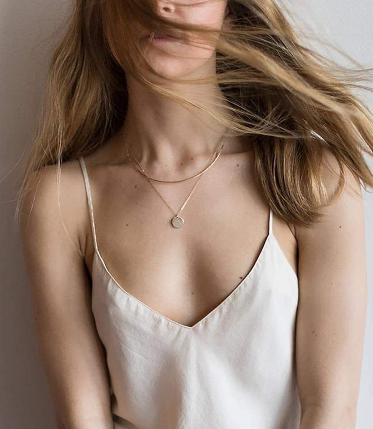 Custom Handwriting Necklace With Your Actual Hand Writing, Vintage Style Personalized Memorial Signature Necklaces, Customized Disc Necklace