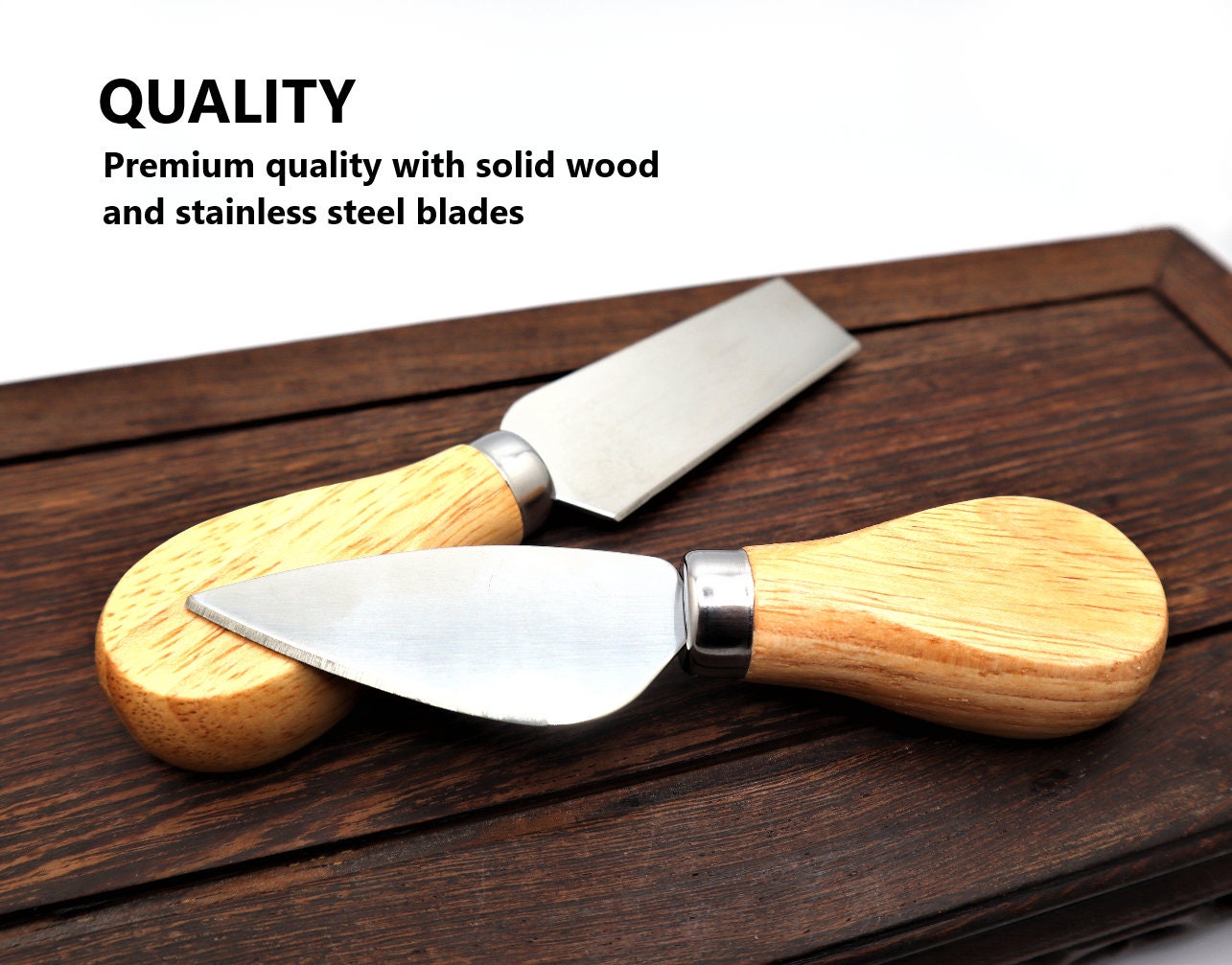 Personalized Charcuterie Knives Set With Custom Engraved Cheese Board, Engraved Cheese Knife Set With Your Tailored Message For Wedding Gift