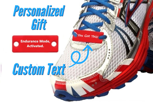 Personalized Metal Shoe Tags For Marathon Run, Running Shoe Tags, Gift For And Runner Jogger, Girls Track Team Gift, Cross Country Joggers