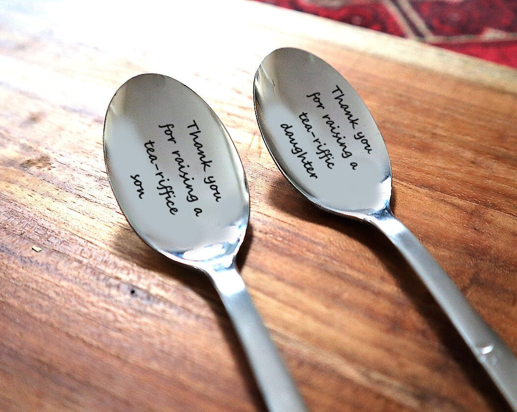 Personalized Lunch Cutlery Set For Kids To Take To School | Travel Lunch Utensil Set For Kids With Custom Engraved Spoon Fork And Chopsticks