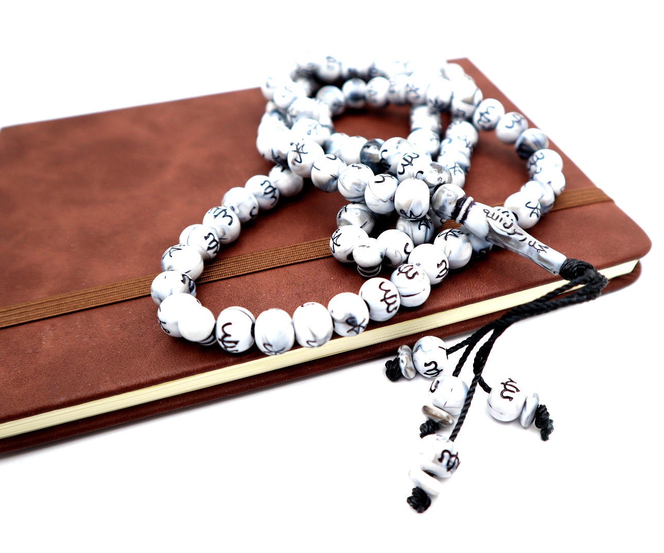 Tasbih Prayer Beads With Handcrafted 99 Zikr Beads For Counting Misbaha, Tasbeeh, Subha, Sibha, And To Give As Eid Gifts For Ramadan Ramzan