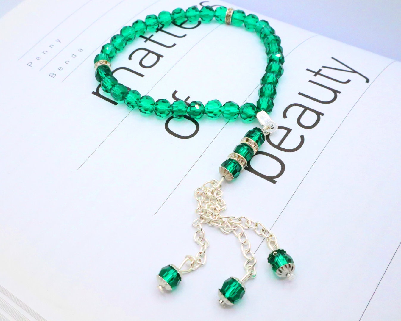 Tasbih Prayer Beads With Handcrafted 99 Zikr Beads For Counting Misbaha, Tasbeeh, Subha, Sibha, And To Give As Eid Gifts For Ramadan Ramzan
