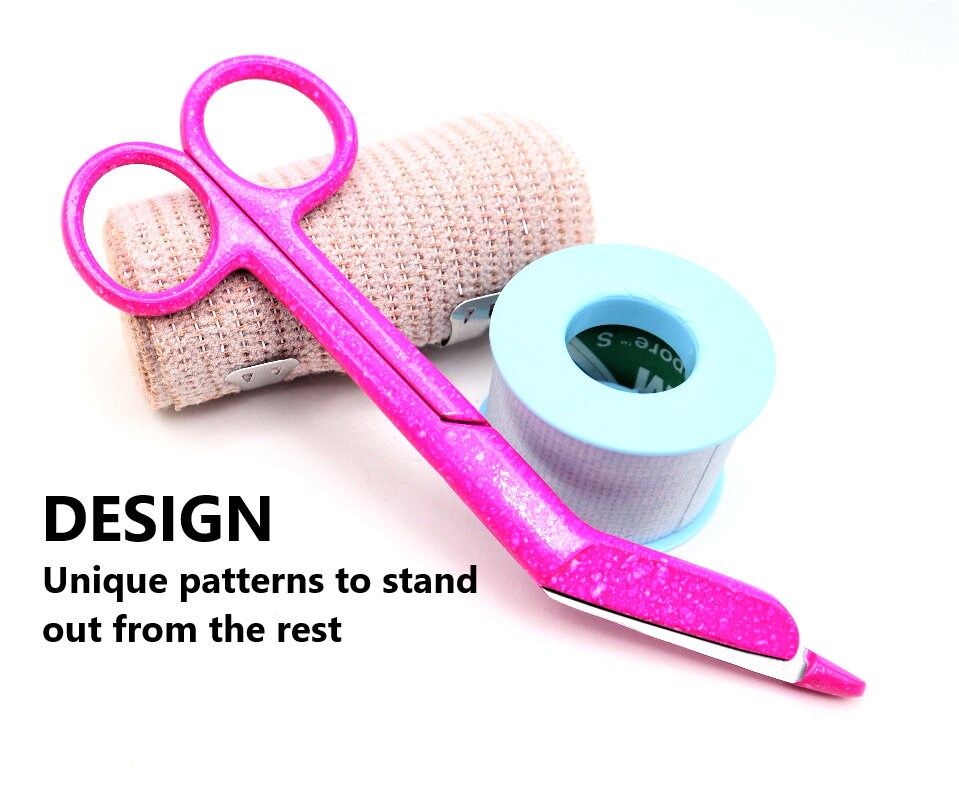 Personalized Pink Bandage Scissors Perfect for Gifts to Nurses And Veterinary | Vet Tech Graduation Gift  For Nurse Nursing and RN Students