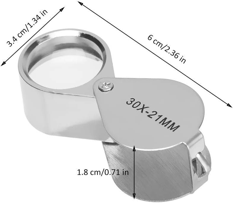 Personalized Jewelers Magnifying Loupe, Custom Watchmakers Loupe, Engraved Magnifying Glass Loupe For Hobbyist, Stamp Collector Magnifier