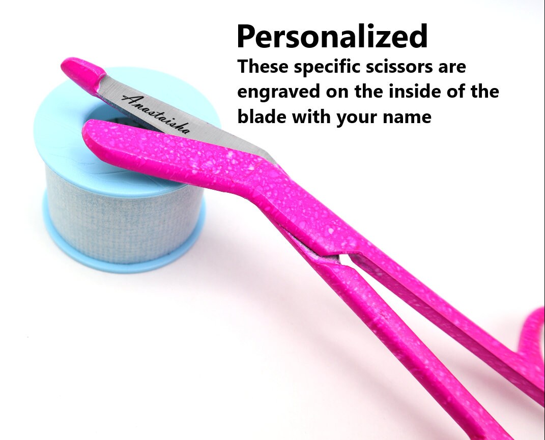 Personalized Pink Bandage Scissors Perfect for Gifts to Nurses And Veterinary | Vet Tech Graduation Gift  For Nurse Nursing and RN Students