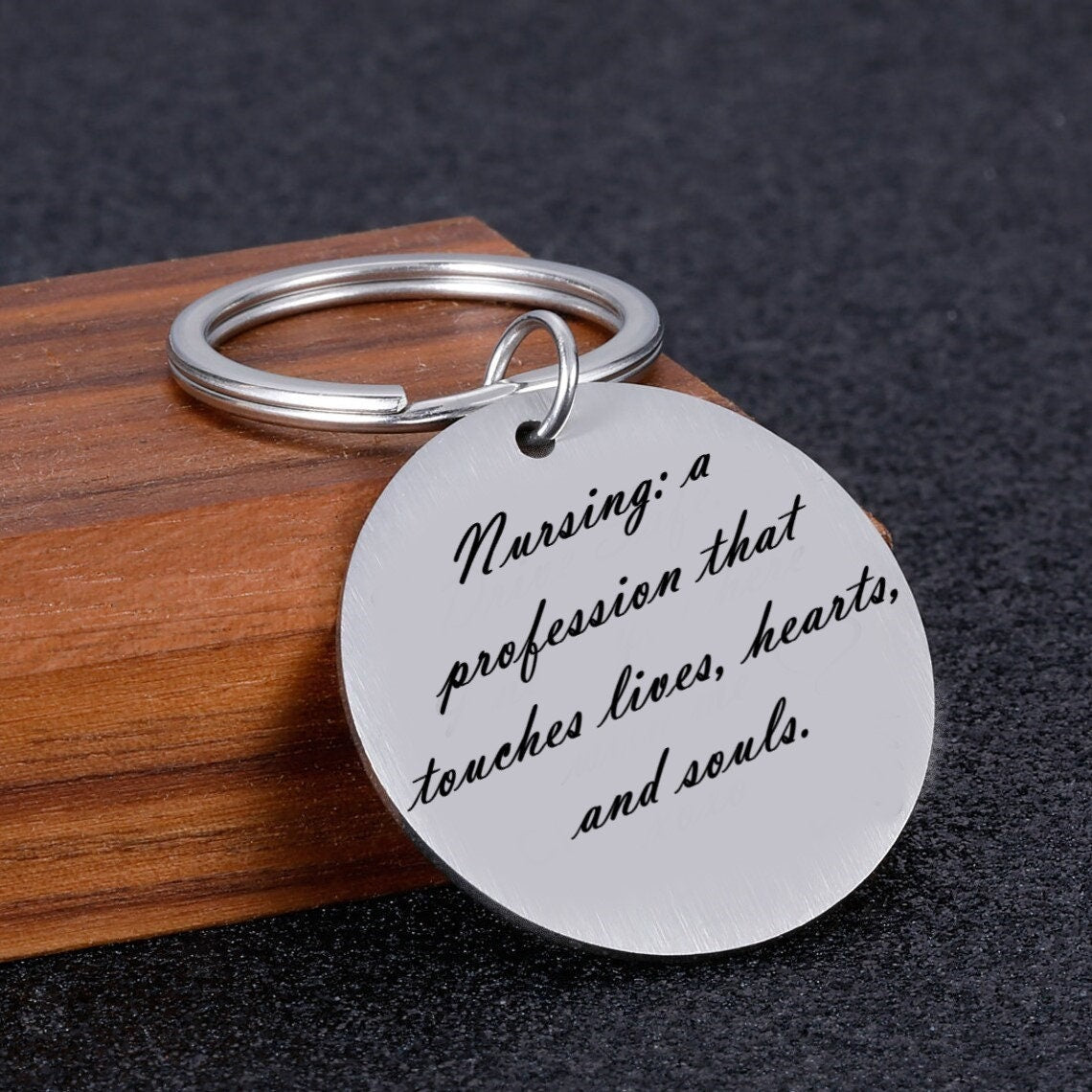 Personalized Nurse Keychain With Bandage Scissor For Vet Tech And Nurse Appreciation, Custom Gift Set For Veterininary And Nurse Graduation