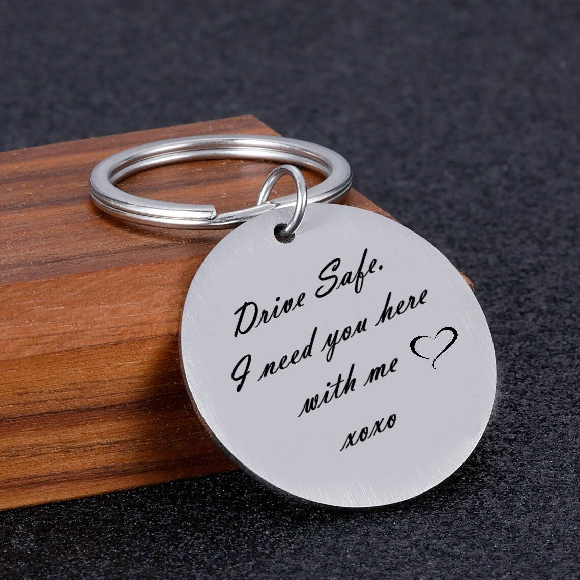 Personalized Spotify Keychain Music Gift, Spotify Keyring Custom Engraved For Music Lovers, Customized Spotify Music Playlist Keychain Gift