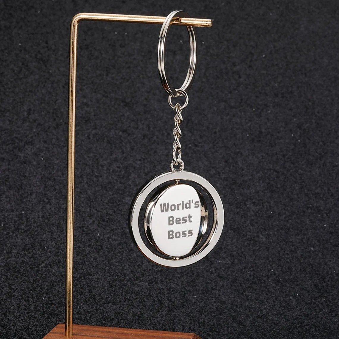 Personalized Spotify Keychain Music Gift, Spotify Keyring Custom Engraved For Music Lovers, Customized Spotify Music Playlist Keychain Gift