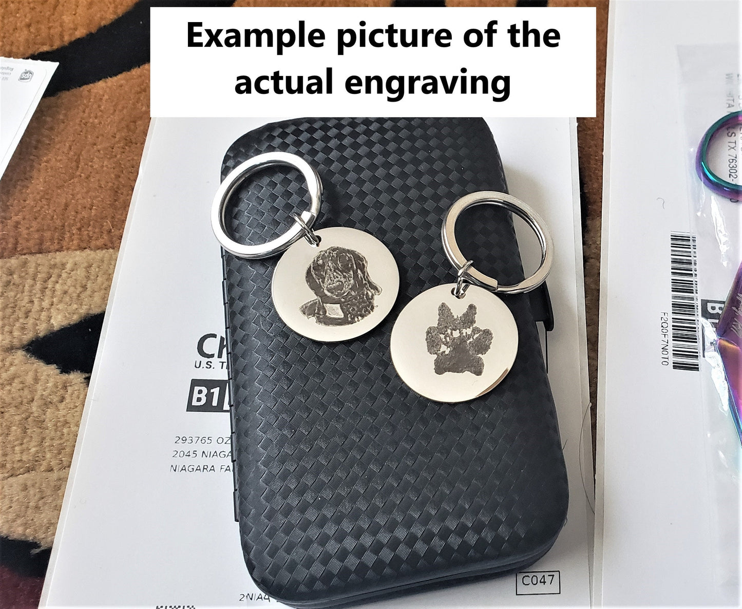 Personalized Vet Tech Gift Appreciation Keychain for Veterinary Vet Technician and Vet Nurses, Custom Vet Tech Gifts With Your Message