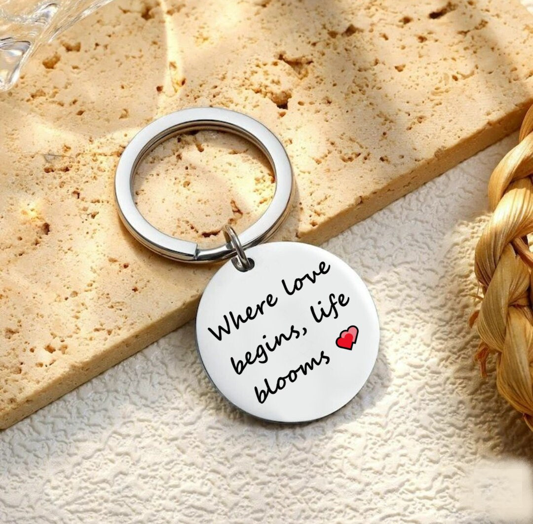 Personalized Ultrasound Keychain To Cherish the Moment, Perfect for Baby and Pregnancy Announcements, A Unique Ultrasound Keepsake For Dad