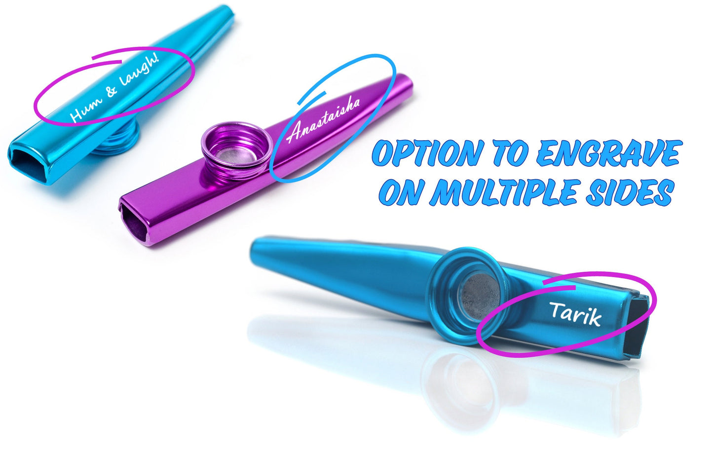 Personalized Music Kazoo With Custom Engraved Message For Music Gift and Musical Fun | Personalized Music Teacher Gift For Memorable Moments