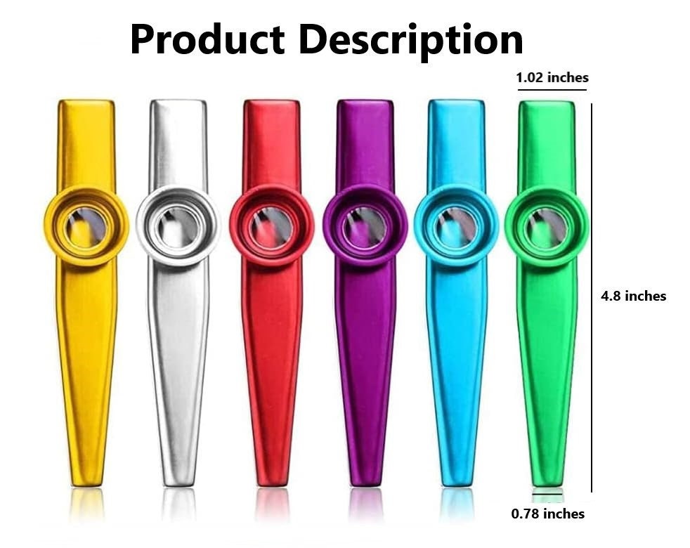 Personalized Music Kazoo With Custom Engraved Message For Music Gift and Musical Fun | Personalized Music Teacher Gift For Memorable Moments