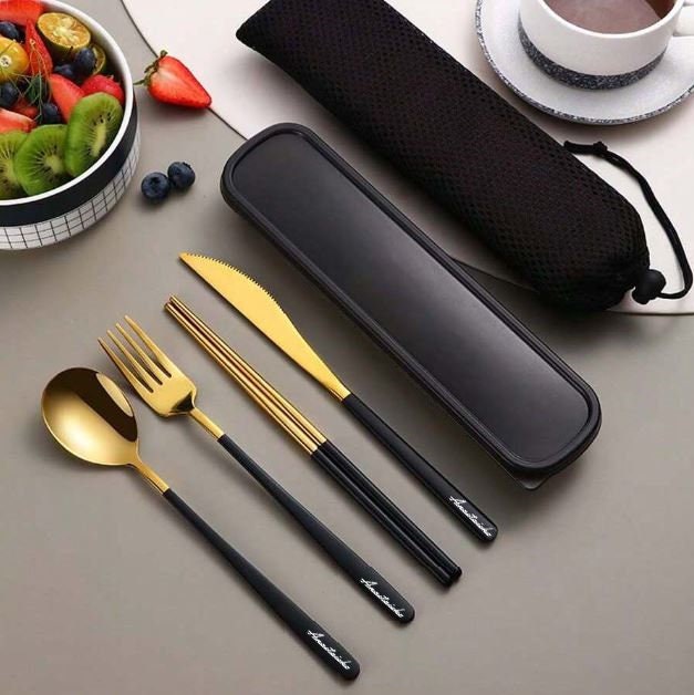 Personalized Stainless Steel Chopsticks | Reusable Chop Sticks Engraved | Custom Korean Baguette Chinoise | Metal Chopsticks Reusable Gift
