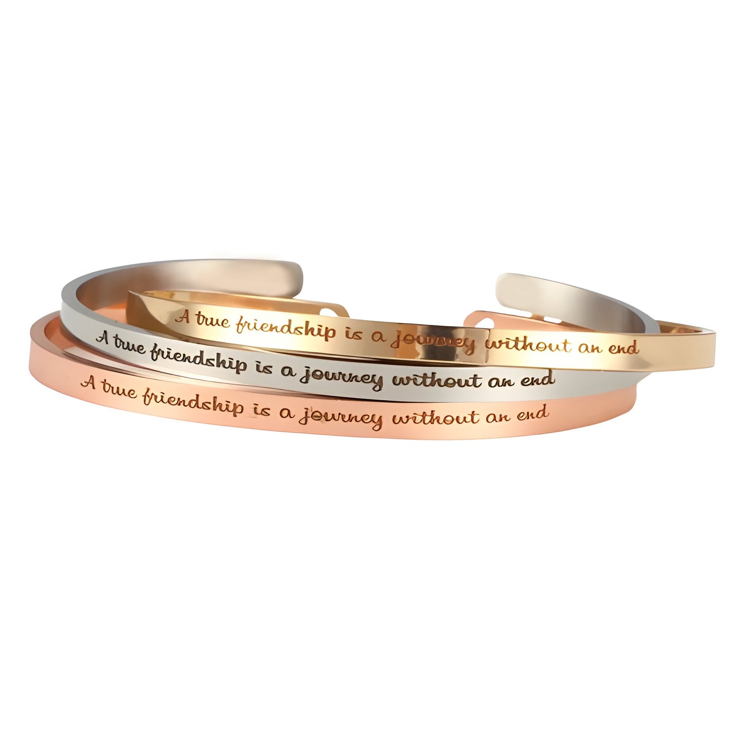 Customized Cuff Bracelet With Your Personalized Special Message Laser Engraved To Give As Gift for Mom or Daughter With Your Personal Touch
