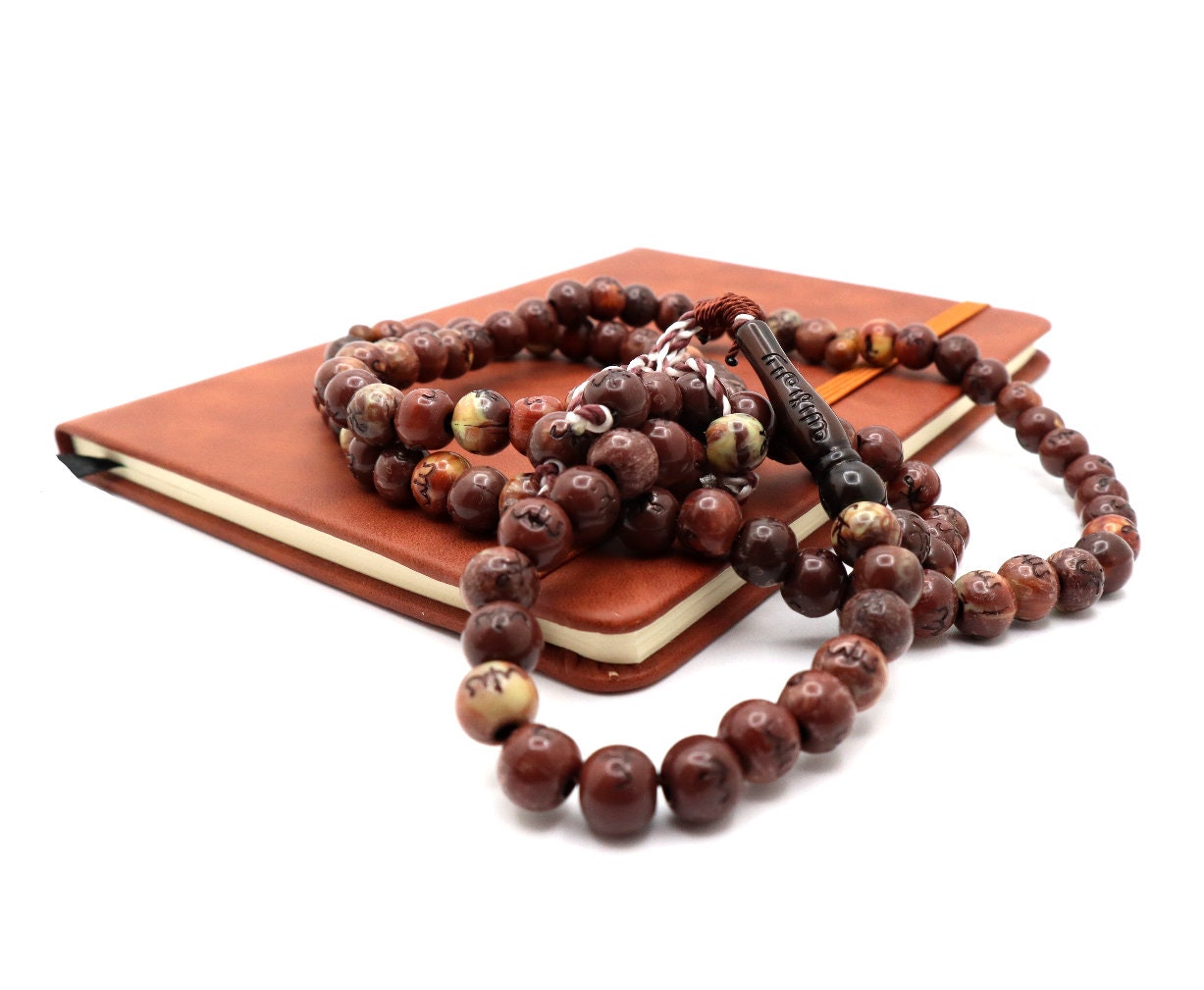 Tasbih Prayer Beads With Handcrafted 99 Zikr Beads For Counting Misbaha, Tasbeeh, Subha, Sibha, And To Give As Eid Gifts For Ramadan Ramzan