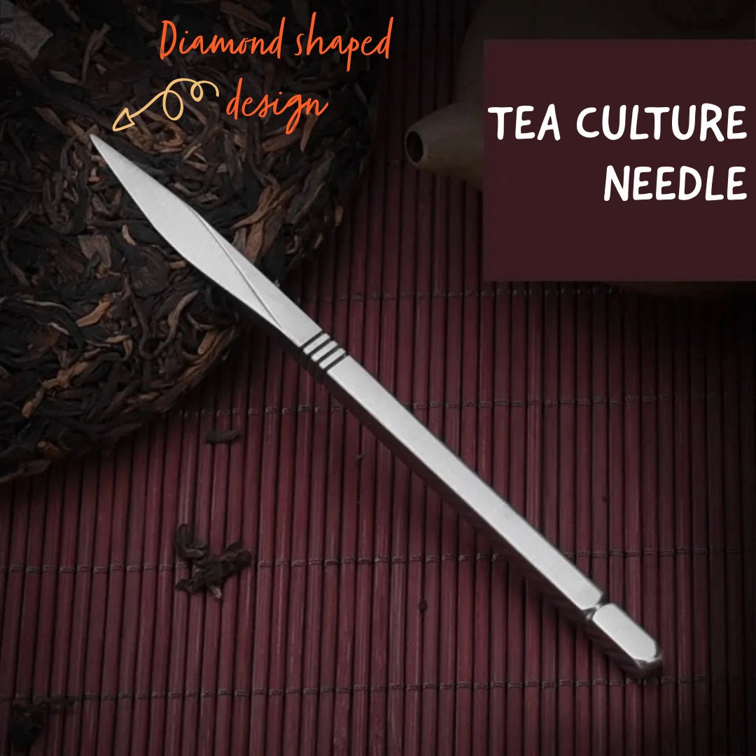 Personalized Puerh Tea Knife Custom Gift For Tea Lovers | Custom Puer Tea Needle Pick Engraved With Your Name | Customized Gonfu Tea Pick