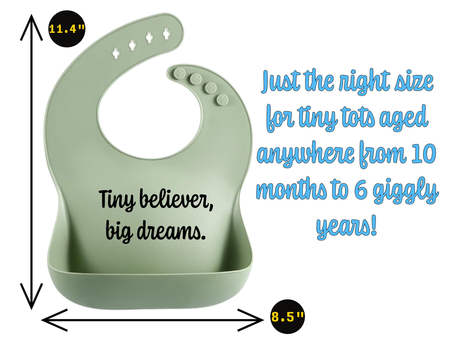 Custom Silicone Baby Bip With Baptism Personalized Message To Give To New Parents For Baby Shower | Baby Boy First Birthday Gift For New Mom