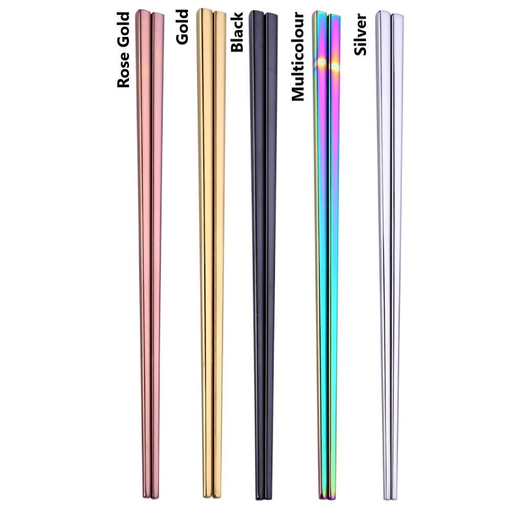 Personalized Reusable Chopsticks And Sushi Board Gift Set With Custom Engraved Name And Message To Give As Birthday Gifts For Sushi Lovers
